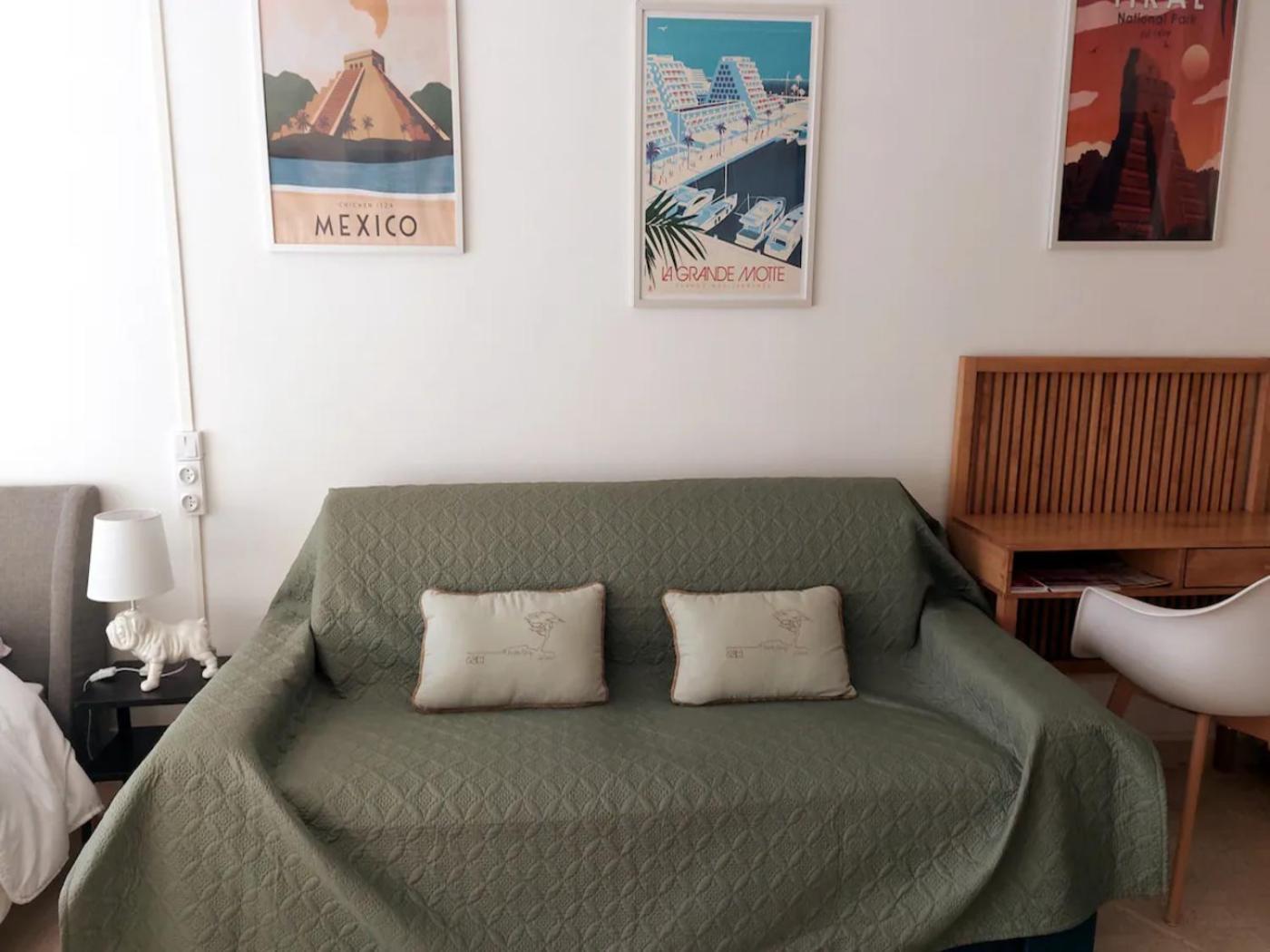 Le Tikal Studio 4 Pers, Centre-Ville Port, Clim La Grande Motte Dış mekan fotoğraf