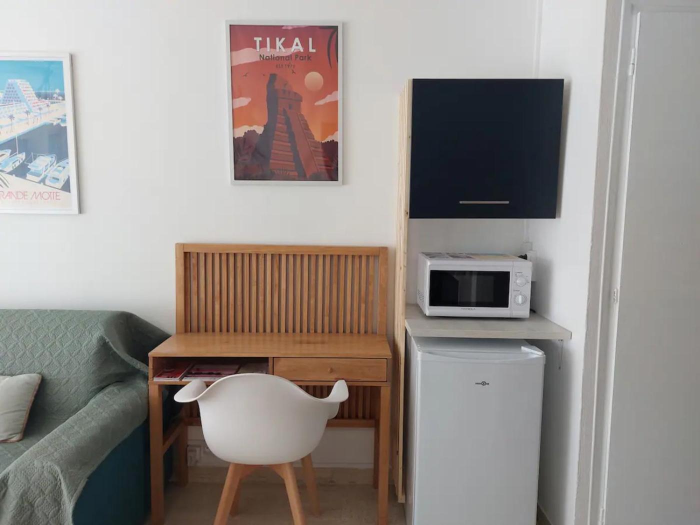 Le Tikal Studio 4 Pers, Centre-Ville Port, Clim La Grande Motte Dış mekan fotoğraf